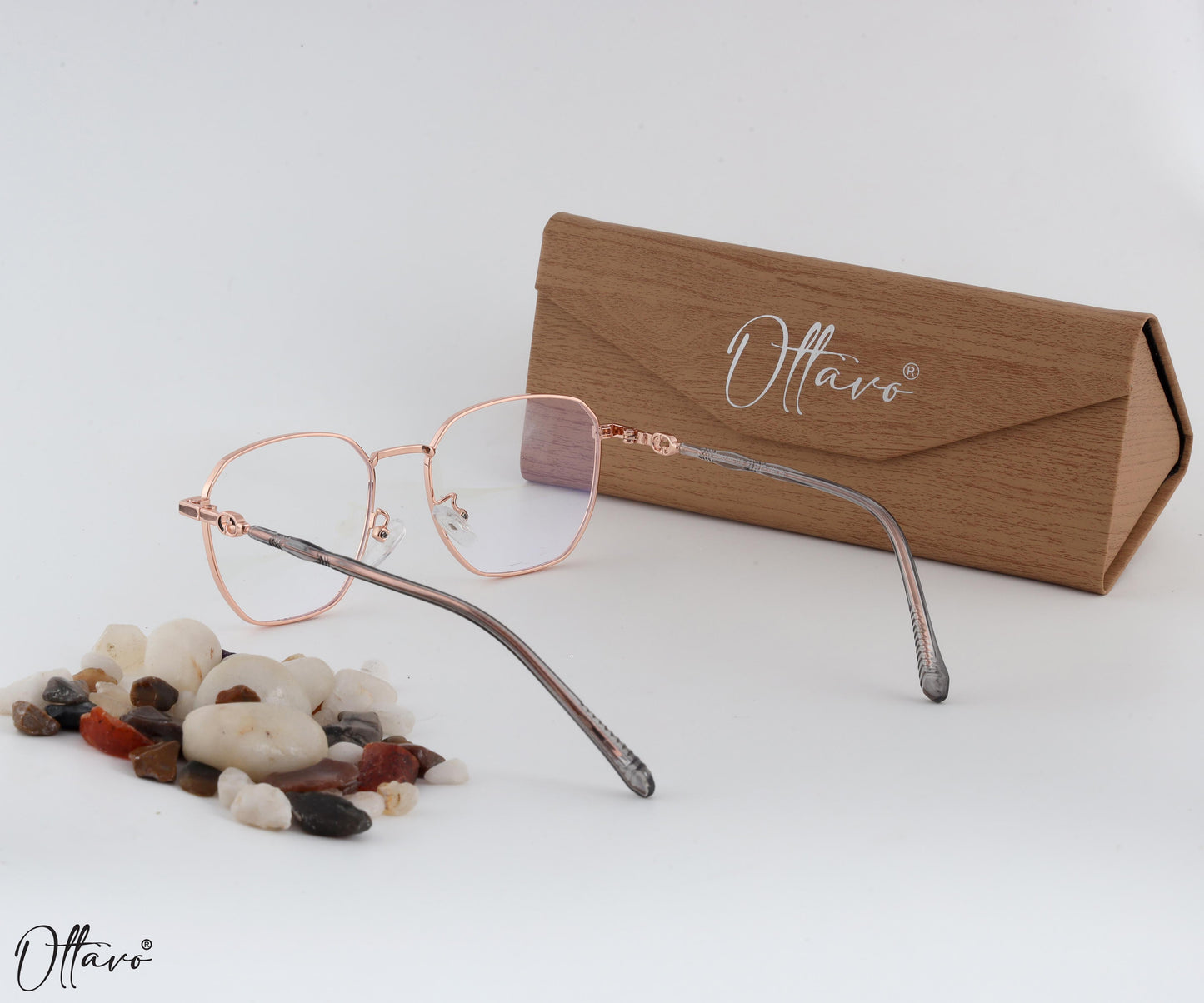 Ottavo-zero-power-blue-block-computer-glasses-anti-glare-lightweight-blocks-harmful-rays-100-uv-protected-for-men-and-women_29259_Rosegold
