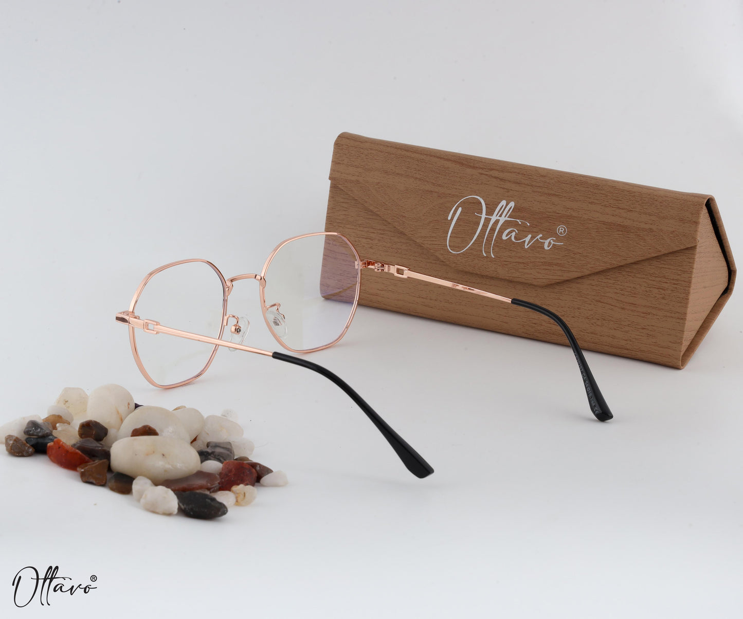 Ottavo-zero-power-blue-block-computer-glasses-anti-glare-lightweight-blocks-harmful-rays-100-uv-protected-for-men-and-women_29257_Rosegold