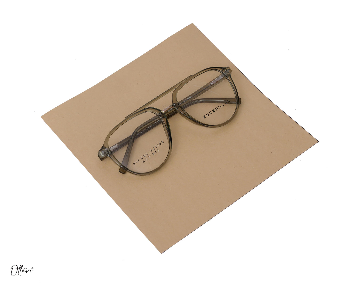 Zoe Miller-zero-power-blue-block-computer-glasses-anti-glare-lightweight-blocks-harmful-rays-100-uv-protected-for-men-and-women_ZM222_Green