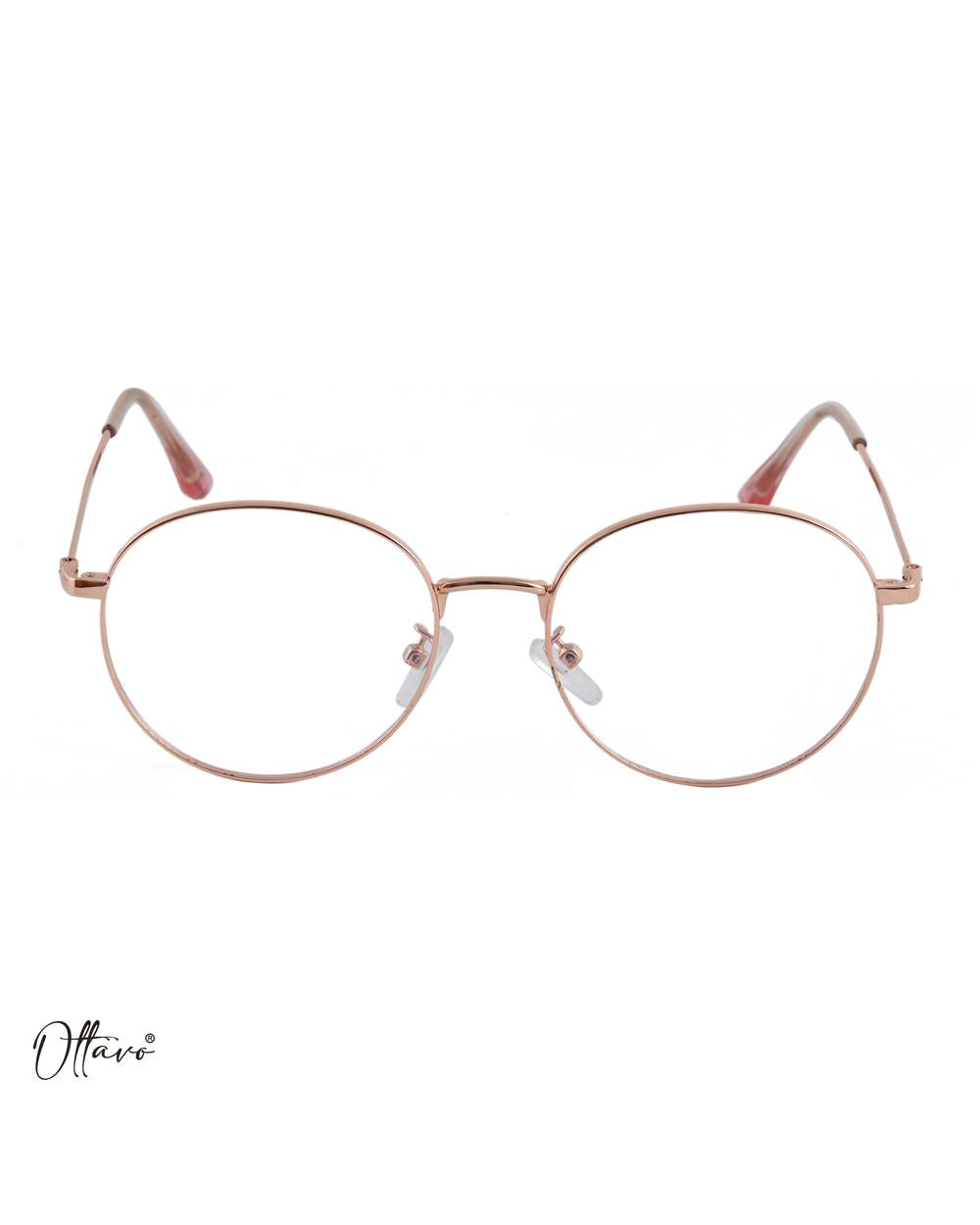 Ottavo-zero-power-blue-block-computer-glasses-anti-glare-lightweight-blocks-harmful-rays-100-uv-protected-for-men-and-women_57002_Rosegold