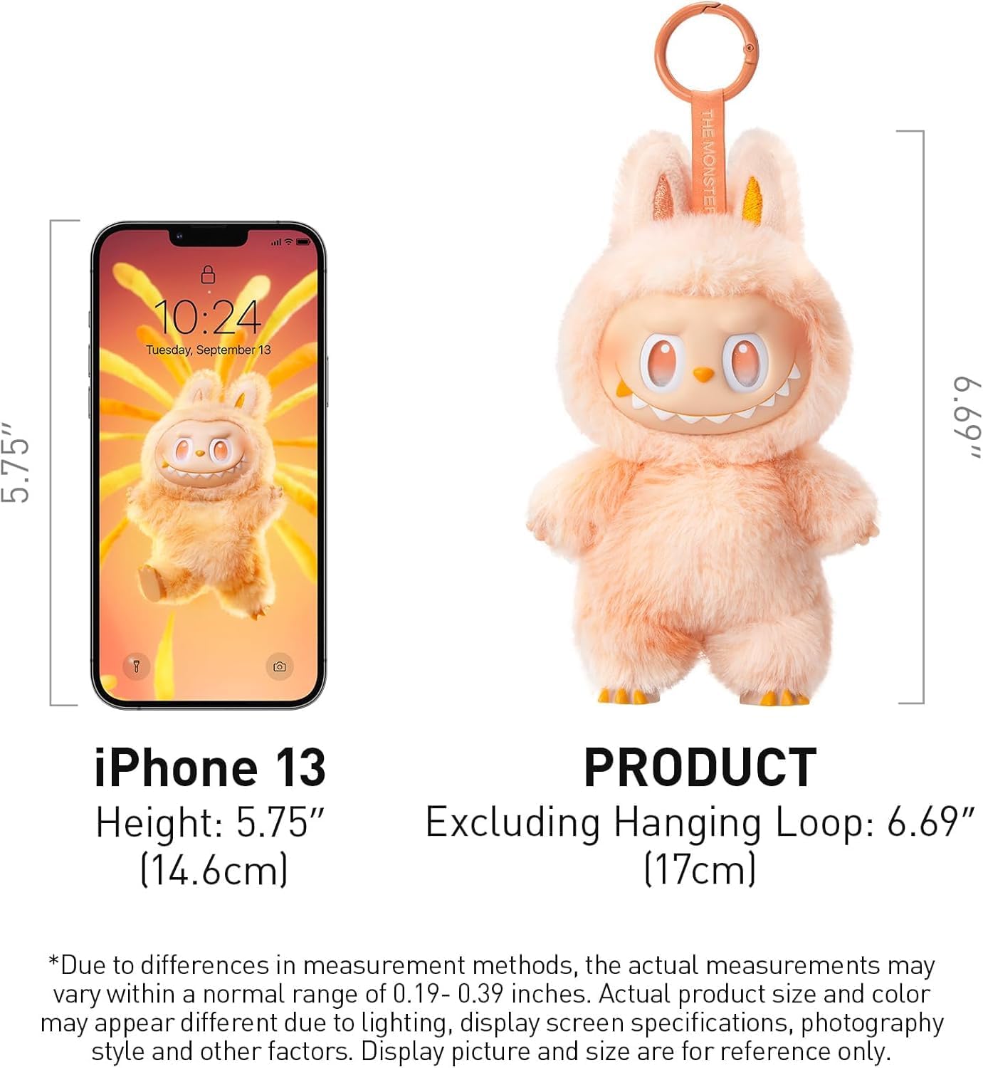 Ottavo Labubu Soft Doll | Monsters Big into Energy Series Blind Box | Cute Lobubu Surprise Keychain Collectible | Mystery Toy Figure for Kids, Girls | Boys | Home Decor, Bag Charm, Desk Ornament Gift