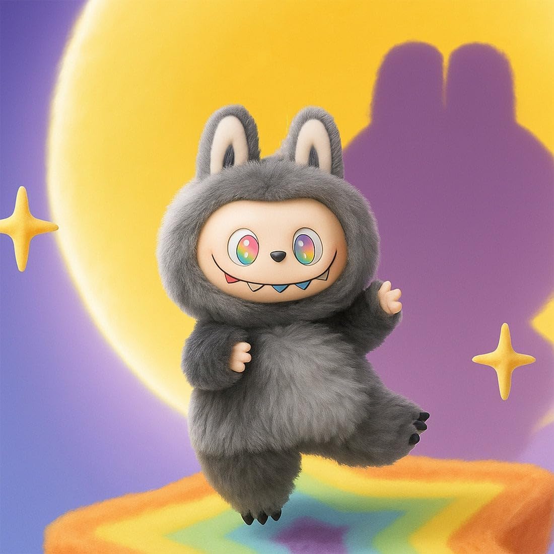 Ottavo Labubu Soft Doll | Monsters Big into Energy Series Blind Box | Cute Lobubu Surprise Keychain Collectible | Mystery Toy Figure for Kids, Girls | Boys | Home Decor, Bag Charm, Desk Ornament Gift
