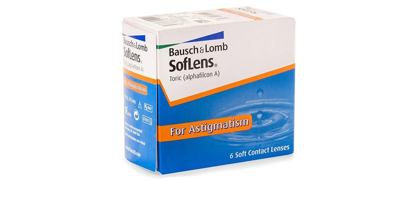 Soflens Toric 6 Lenses box Bausch Lomb