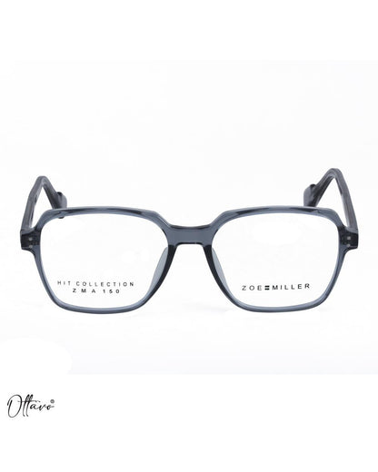 Zoe Miller-zero-power-blue-block-computer-glasses-anti-glare-lightweight-blocks-harmful-rays-100-uv-protected-for-men-and-women_ZMA150_Gray