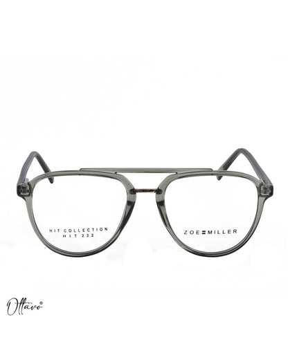 Zoe Miller-zero-power-blue-block-computer-glasses-anti-glare-lightweight-blocks-harmful-rays-100-uv-protected-for-men-and-women_ZM222_Green