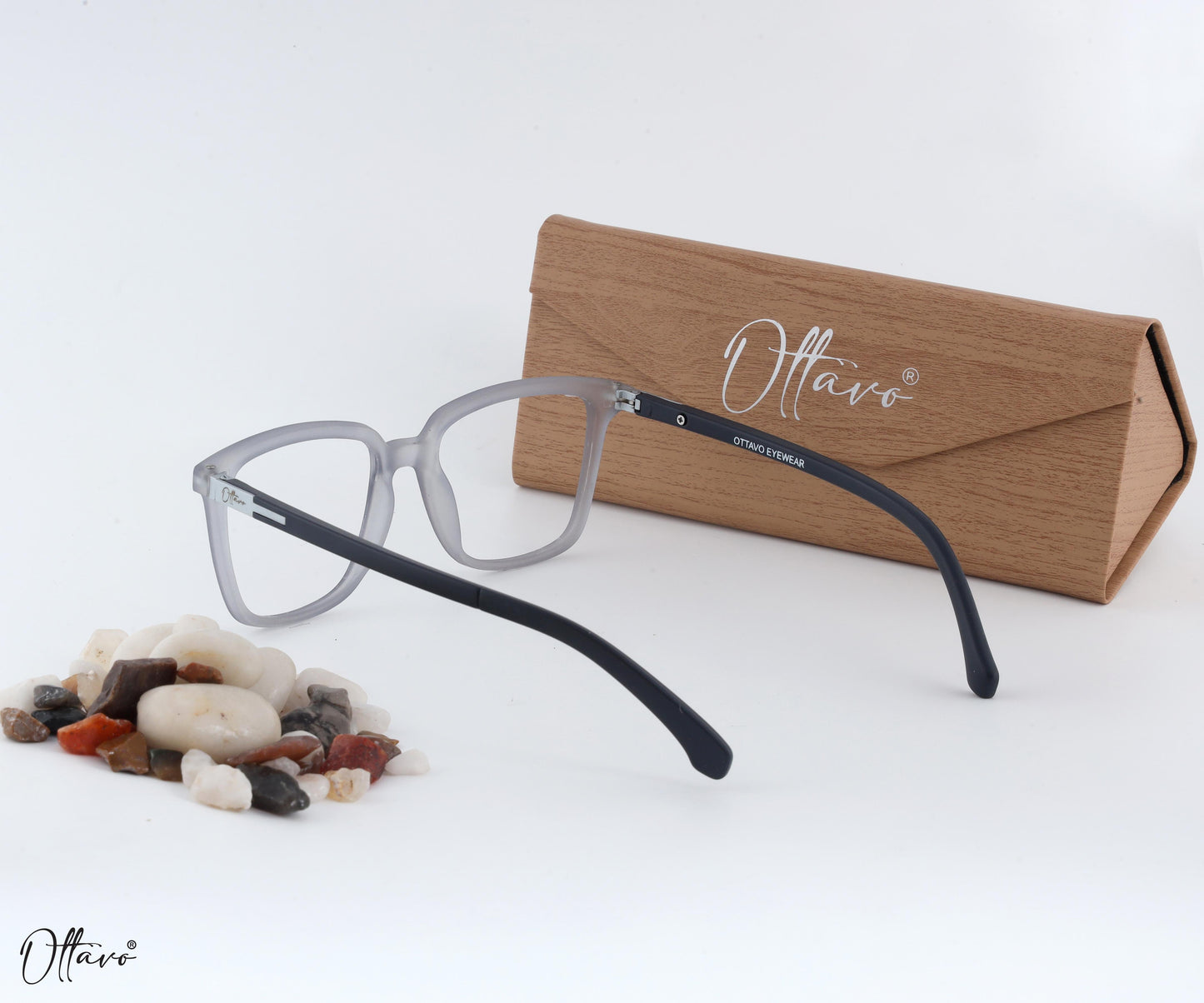 Ottavo-zero-power-blue-block-computer-glasses-anti-glare-lightweight-blocks-harmful-rays-100-uv-protected-for-men-and-women_6106_Gray