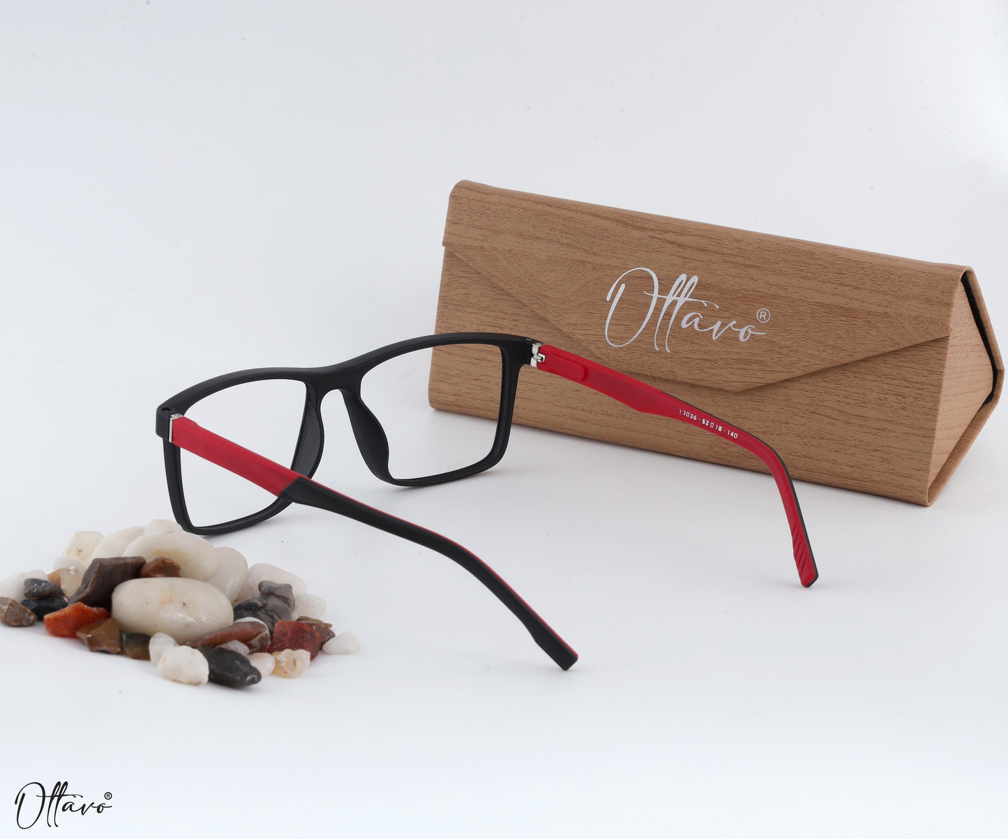 Ottavo-zero-power-blue-block-computer-glasses-anti-glare-lightweight-blocks-harmful-rays-100-uv-protected-for-men-and-women_13036_Red
