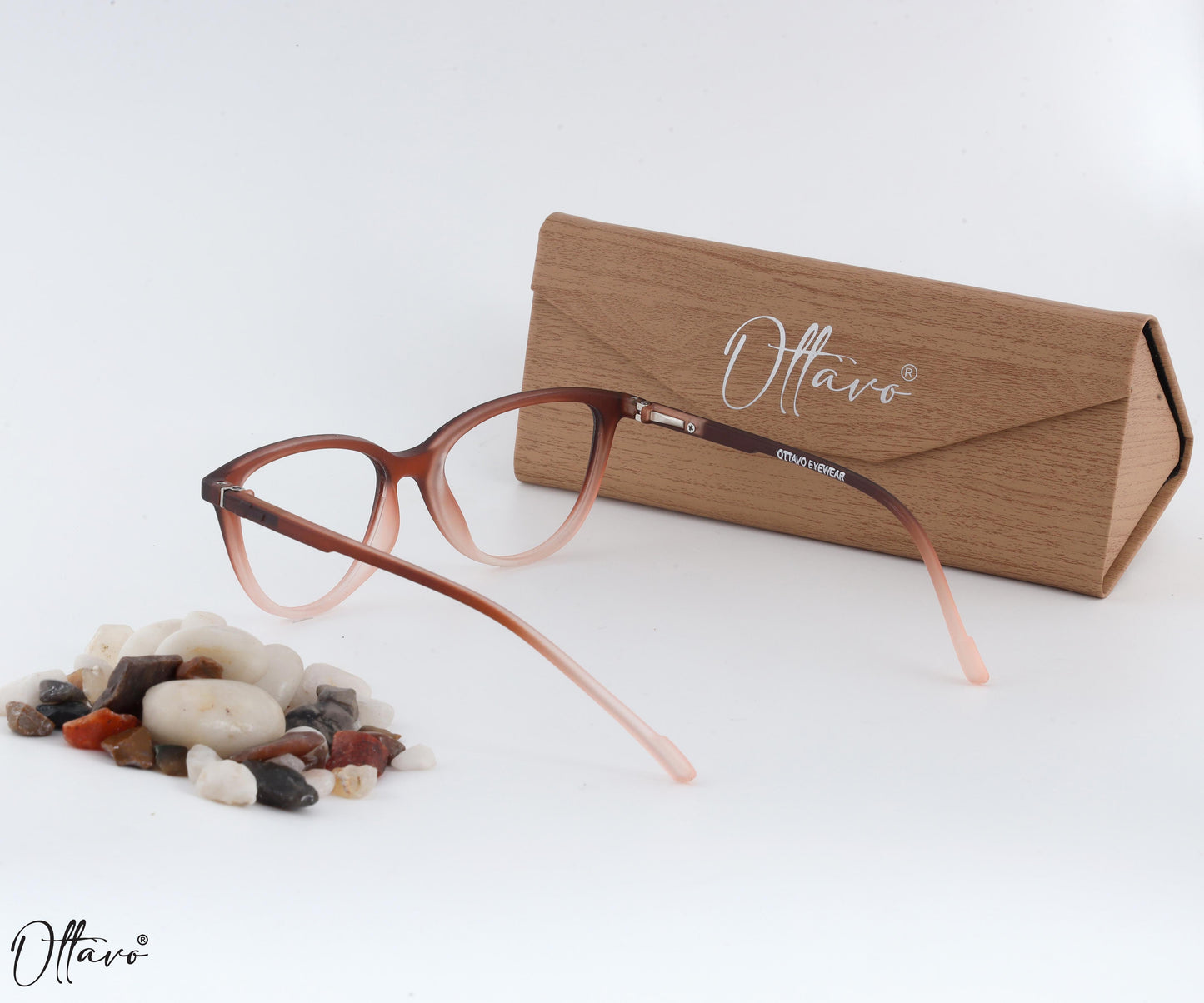 Ottavo-zero-power-blue-block-computer-glasses-anti-glare-lightweight-blocks-harmful-rays-100-uv-protected-for-men-and-women_9105_Brown