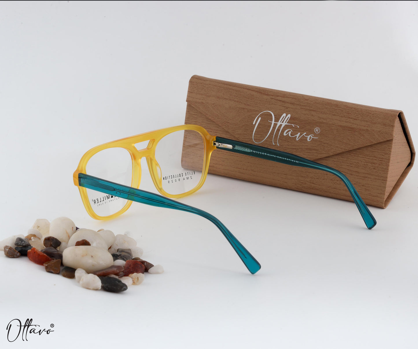 Zoe Miller-zero-power-blue-block-computer-glasses-anti-glare-lightweight-blocks-harmful-rays-100-uv-protected-for-men-and-women_ZMA9029_Yellow