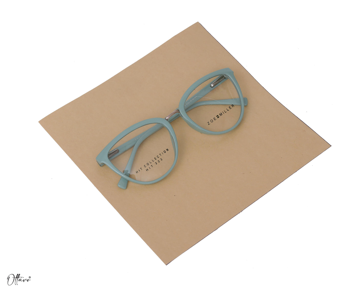 Zoe Miller-zero-power-blue-block-computer-glasses-anti-glare-lightweight-blocks-harmful-rays-100-uv-protected-for-men-and-women_ZMA223_Mint