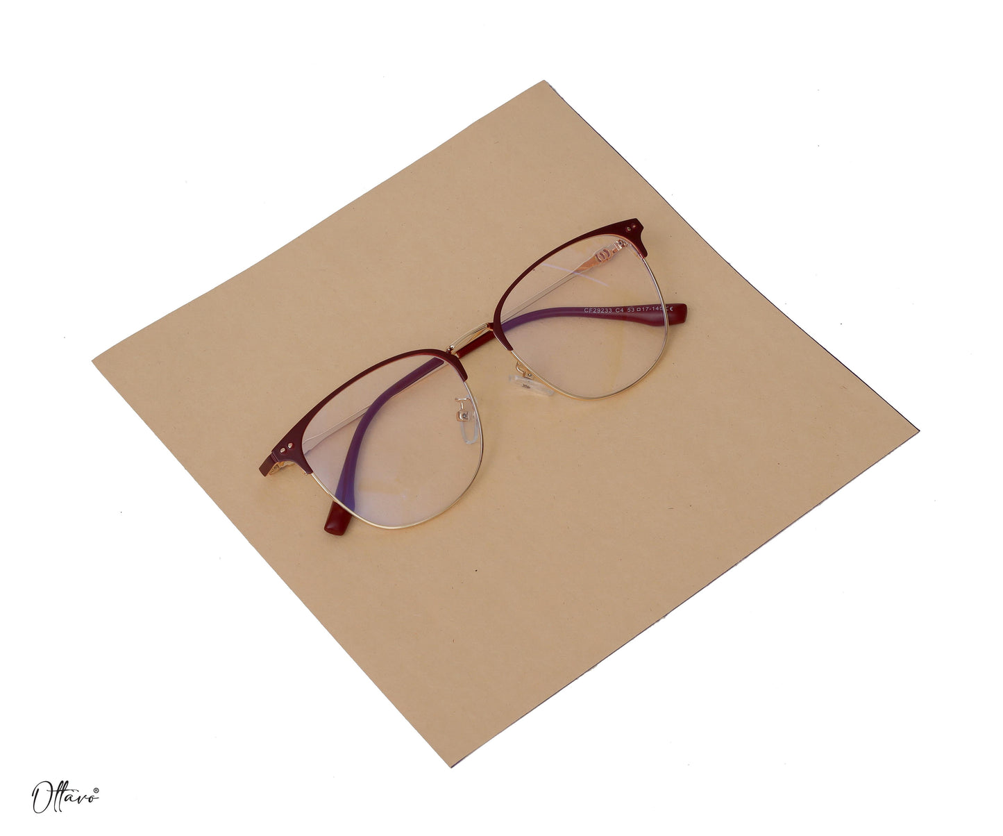 Ottavo-zero-power-blue-block-computer-glasses-anti-glare-lightweight-blocks-harmful-rays-100-uv-protected-for-men-and-women_29233_Maroon