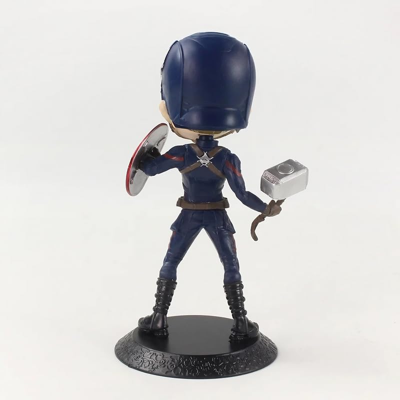 Captain America with Shield Q Posket Action Figure 15cm