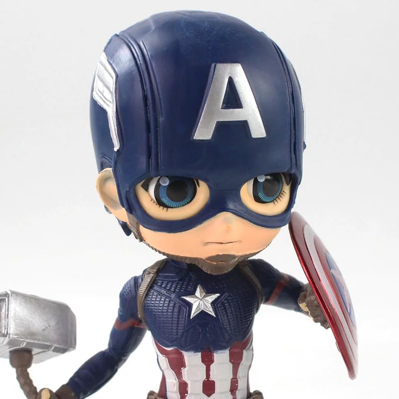 Captain America with Shield Q Posket Action Figure 15cm