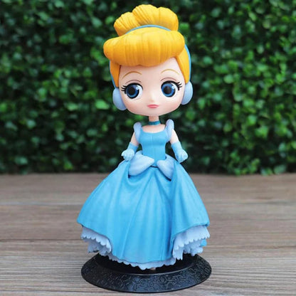 Cinderella Doll Disney Princess Q Posket Action Figure Size 15 CM