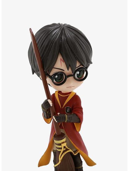 Harry Potter With Broomstick Q Posket Action Figure 15cm