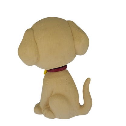 OTTAVO Dog Bobblehead, Dashboard Spring Doll Decoration, Cute Wobble Head Showpiece for Car, Office, Study Table, Black (Golden Retriever)