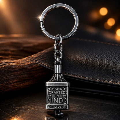 OTTAVO Guardian Bell for Motorcycle Bottle Shape - Ride Safe Protection Charm (Unique Rakhi Gift for Biker Brother) (Copy)