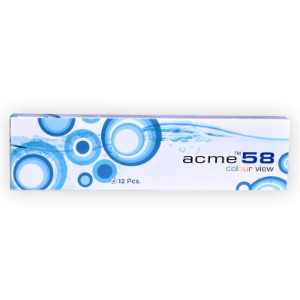 ACME 58 OneDay - Daily Disposable Color Contact Lenses ( Pack of 12)