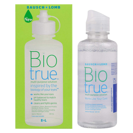 Bausch & Lomb Biotrue Multi-Purpose 120ml Contact Lens Solution