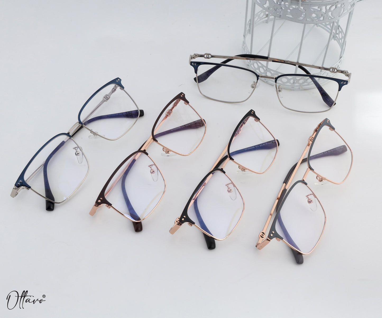 Ottavo-zero-power-blue-block-computer-glasses-anti-glare-lightweight-blocks-harmful-rays-100-uv-protected-for-men-and-women_29236_Blue