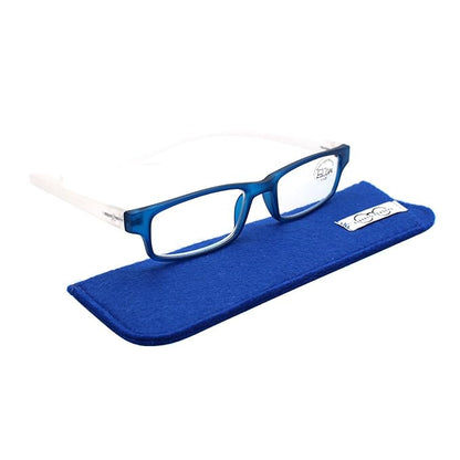 ESPERTO READERS Necky Reading Glasses - Blue Cut Lens With Antireflection & Ultra Light Weight For Men & Women +1.00 to +3.00 Power