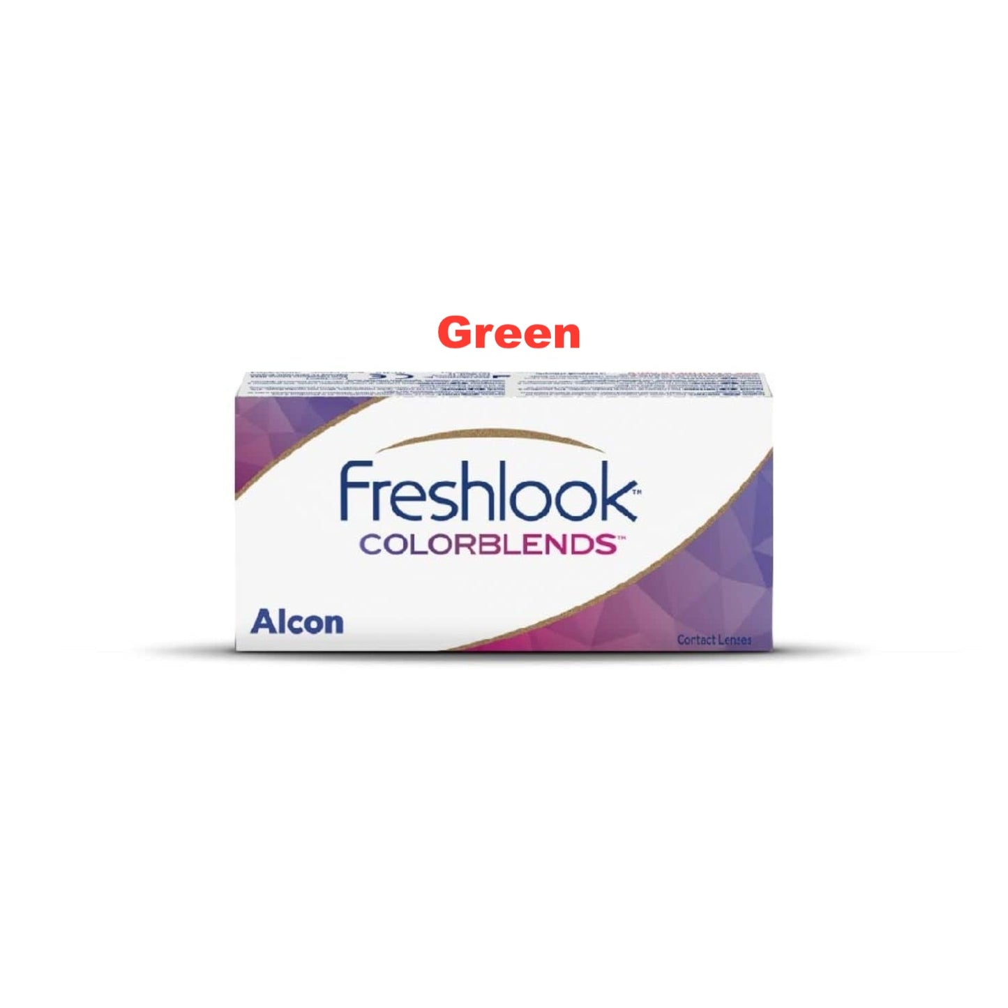 Freshlook Colorblends - Monthly Color Contact Lenses (Green, Pack of 2) | From Alcon