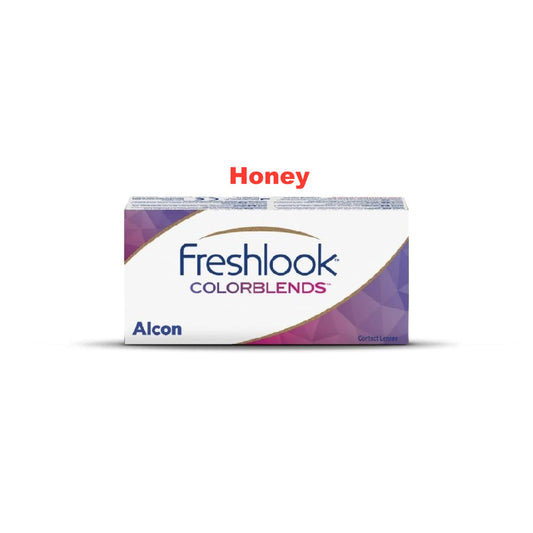 Freshlook Colorblends - Monthly Color Contact Lenses (Honey, Pack of 2) | From Alcon