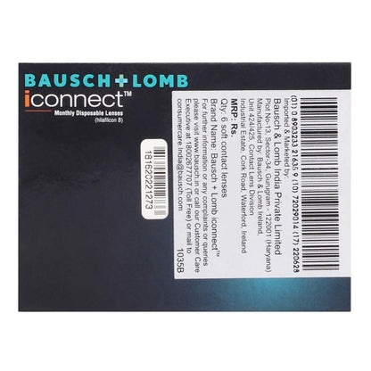 Bausch & Lomb Iconnect Monthly Disposable Contact Lens (6 Lens Pack)