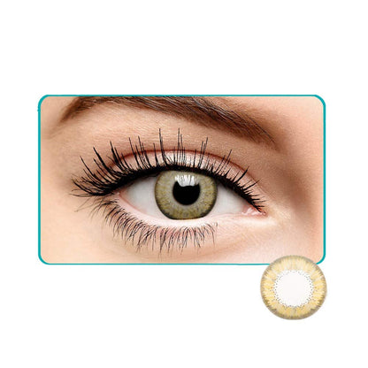 Bausch & Lomb Lacelle Premium Brown Monthly Disposable Contact Lens Zero Power (2 Lens Pack)