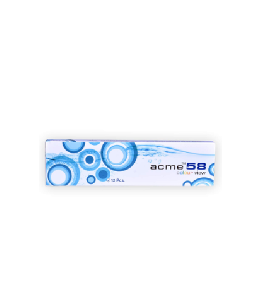 ACME 58 OneDay - Daily Disposable Color Contact Lenses ( Pack of 12)