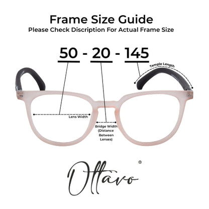 Ottavo-zero-power-blue-block-computer-glasses-anti-glare-lightweight-blocks-harmful-rays-100-uv-protected-for-men-and-women_13043_Red