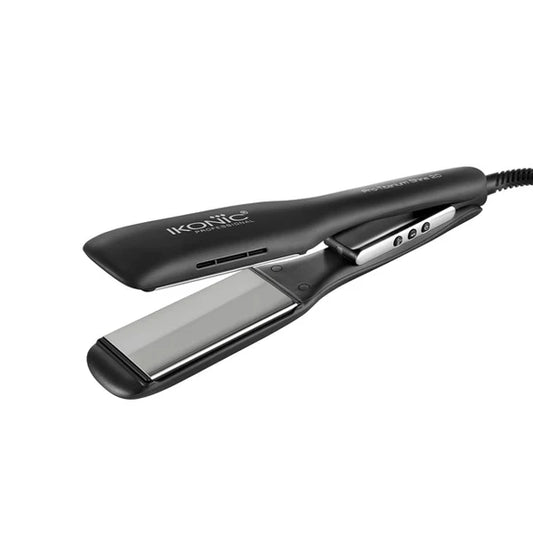 Ikonic Pro Titanium Shine 2.00 Hair Straightener Black with AI Technology