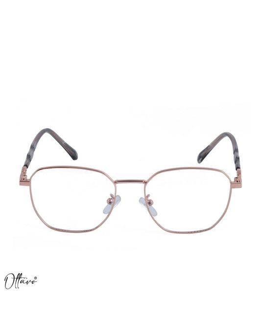 Ottavo-zero-power-blue-block-computer-glasses-anti-glare-lightweight-blocks-harmful-rays-100-uv-protected-for-men-and-women_29259_Rosegold