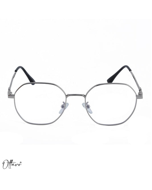 Ottavo-zero-power-blue-block-computer-glasses-anti-glare-lightweight-blocks-harmful-rays-100-uv-protected-for-men-and-women_29257_Silver