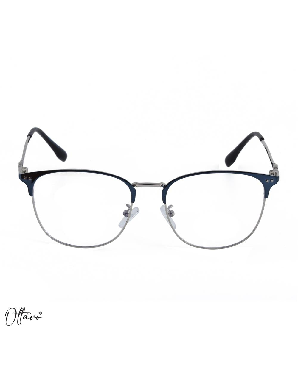 Ottavo-zero-power-blue-block-computer-glasses-anti-glare-lightweight-blocks-harmful-rays-100-uv-protected-for-men-and-women_29233_Blue