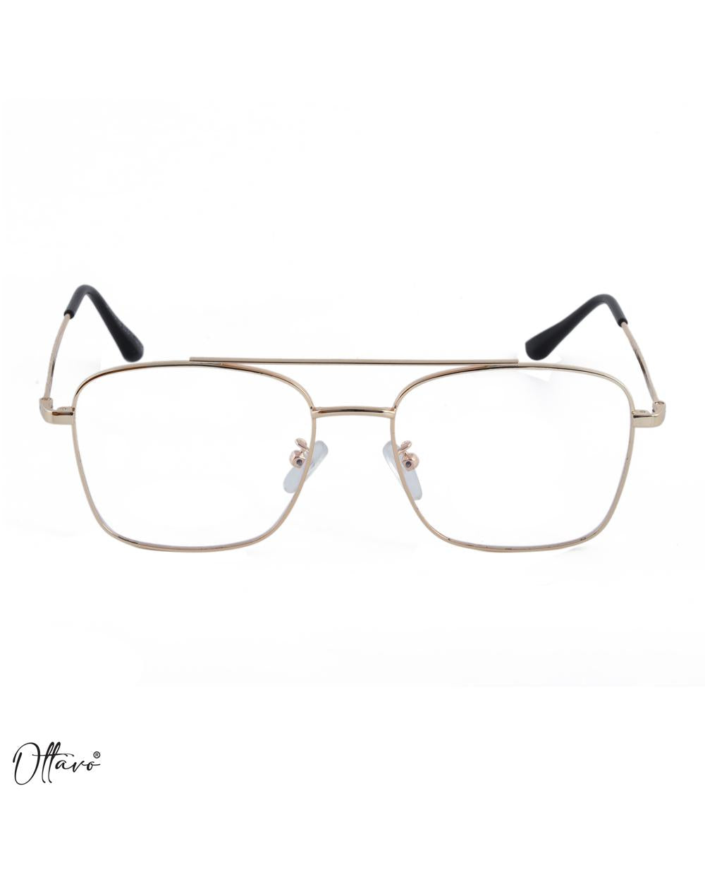 Ottavo-zero-power-blue-block-computer-glasses-anti-glare-lightweight-blocks-harmful-rays-100-uv-protected-for-men-and-women_57010_Gold