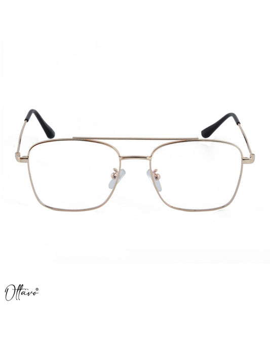 Ottavo-zero-power-blue-block-computer-glasses-anti-glare-lightweight-blocks-harmful-rays-100-uv-protected-for-men-and-women_57010_Gold