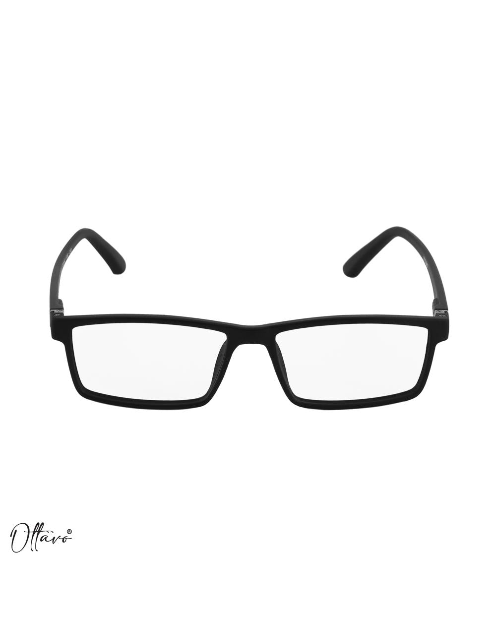 Ottavo-zero-power-blue-block-computer-glasses-anti-glare-lightweight-blocks-harmful-rays-100-uv-protected-for-men-and-women_13044_Black