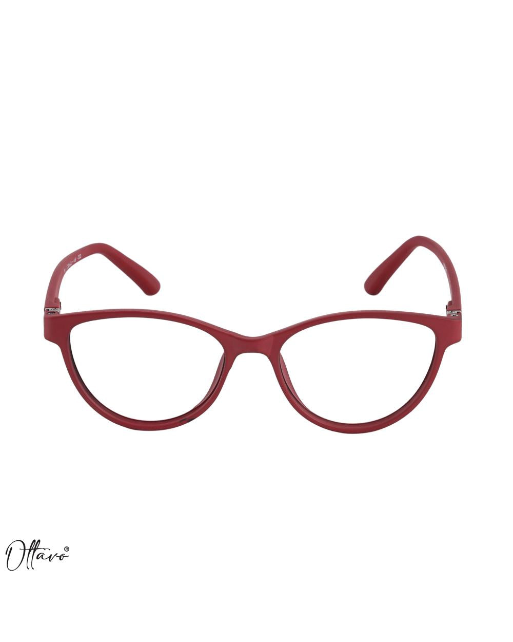 Ottavo-zero-power-blue-block-computer-glasses-anti-glare-lightweight-blocks-harmful-rays-100-uv-protected-for-men-and-women_13042_Red