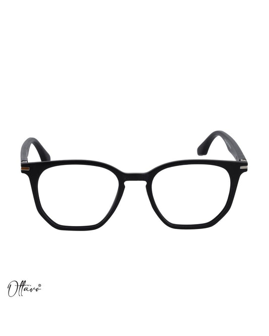 Ottavo-zero-power-blue-block-computer-glasses-anti-glare-lightweight-blocks-harmful-rays-100-uv-protected-for-men-and-women_7105_Black