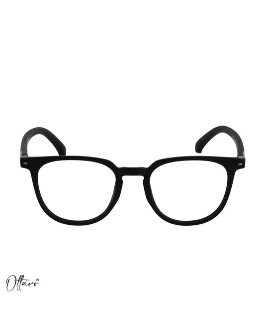 Ottavo-zero-power-blue-block-computer-glasses-anti-glare-lightweight-blocks-harmful-rays-100-uv-protected-for-men-and-women_6104_Black