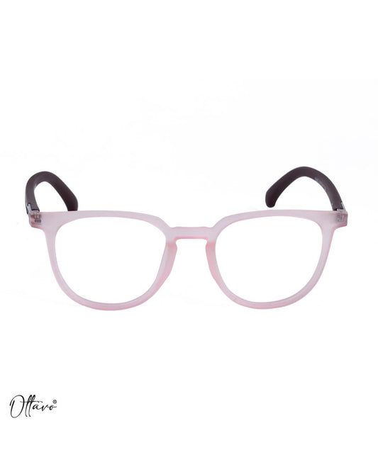 Ottavo-zero-power-blue-block-computer-glasses-anti-glare-lightweight-blocks-harmful-rays-100-uv-protected-for-men-and-women_6104_Pink