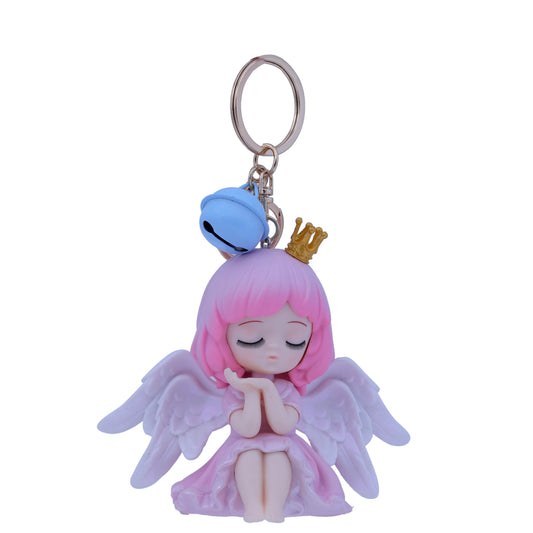 Ottavo Cute Cartoon 3D Silicone High -Quality PVC Material Keychain, Suitable for Boys and Girls(Angle-1)