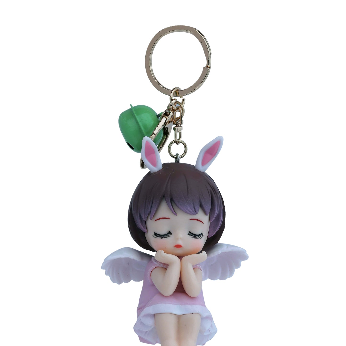 Ottavo Cute Cartoon 3D Silicone High -Quality PVC Material Keychain, Suitable for Boys and Girls(Angle-2)