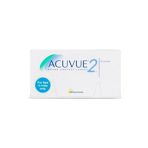 Acuvue 2 Bi weekly Disposable Contact Lenses 6 lens box