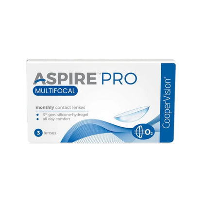 Cooper Vision Aspire Pro Monthly Multifocal Contact Lenses(3 lens/box)