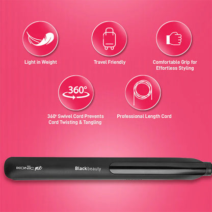 Ikonic Me Hair Straightener Black Beauty