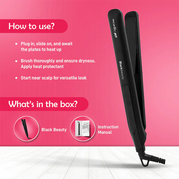 Ikonic Me Hair Straightener Black Beauty