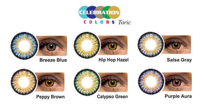 Celebration Yearly Color Toric (1 Lens Per Bottle)