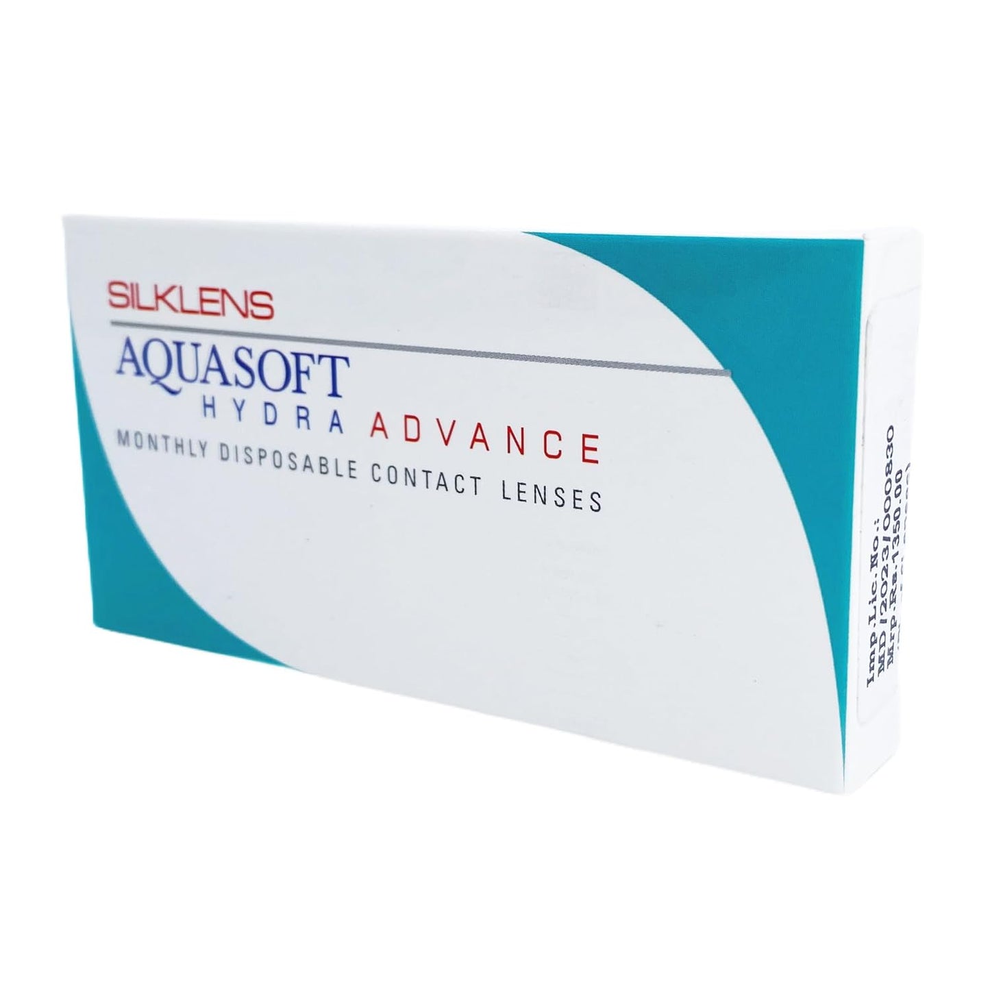 Silklens Aquasoft Hydra Advance Monthly Disposable Contact Lenses( Pack Of 6 Lens Pieces)